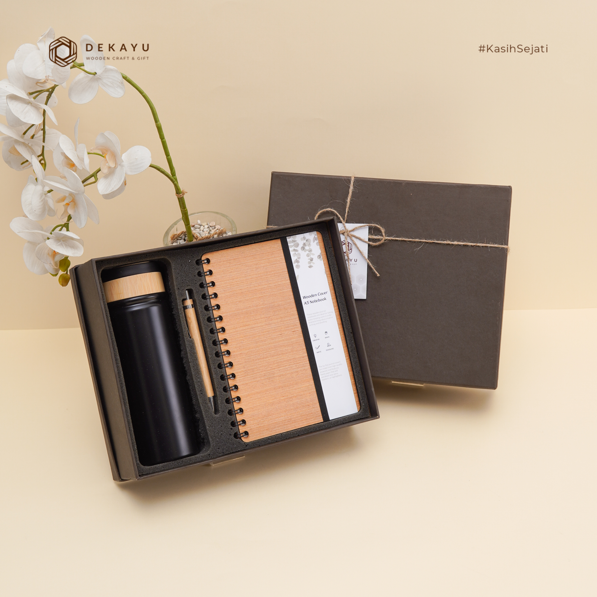 DEKAYU – Hampers BAMBOO HARMONY | Cooporate Gift | Kado Wisuda | Birthday Gift | Kado Ulang Tahun | Kado Wisuda Cowok | Hampers