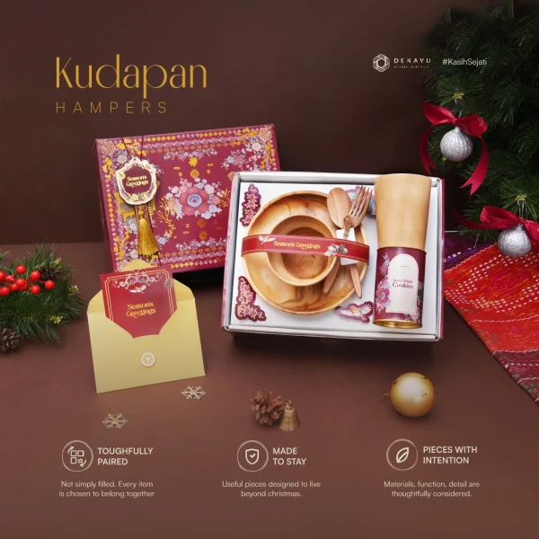 Kudapan | Sweet Treats comes with Wooden Serveware